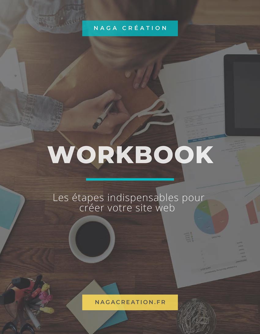 Workbook les étapes indispensable pour créer votre site internet