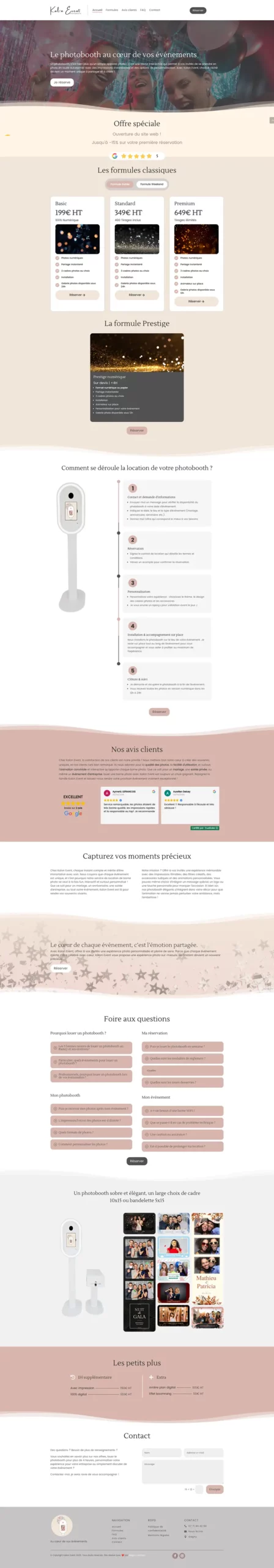 Kalon Event - Le photobooth au coeur de vos événements