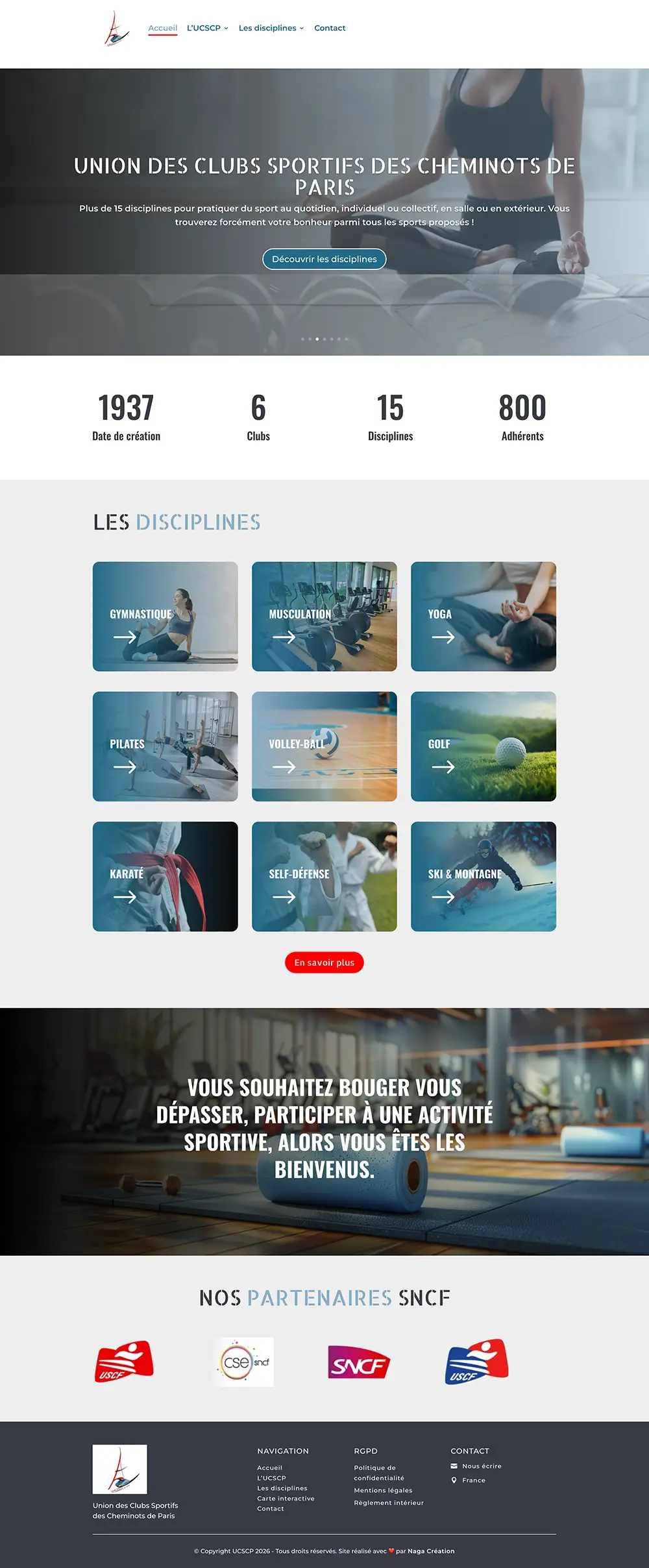 Union des Clubs Sportifs des Cheminots de Paris - UCSCP